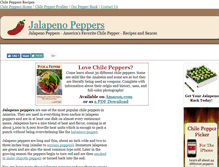 Tablet Screenshot of jalapenopepperrecipes.com